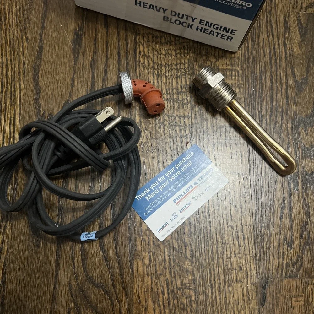 Phillips & Temro Zerostart Kit-Heater | 350-0043 1000 Watts 120 Volts